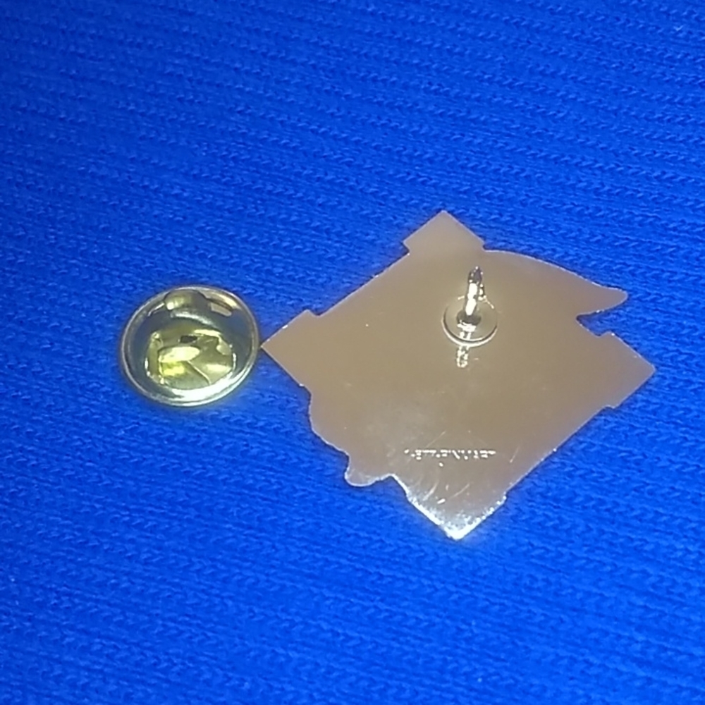 Pinmart Fort Worth (TX) Hurricanes Baseball Diamond-shaped Pin - Picture 3 of 4